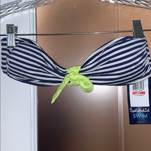 Splendid Swim Bathing Suit Top Strapless